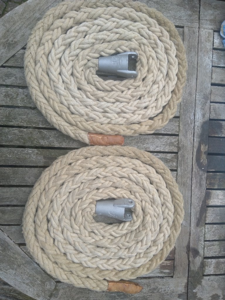 2 klimtouwen, Ophalen of Verzenden, Gebruikt