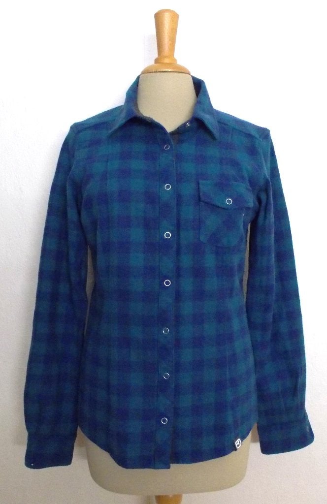100% merino wollen blok blouse van het dure merk Ortovox! M, Ophalen of Verzenden, Zo goed als nieuw, Maat 38/40 (M), Blauw