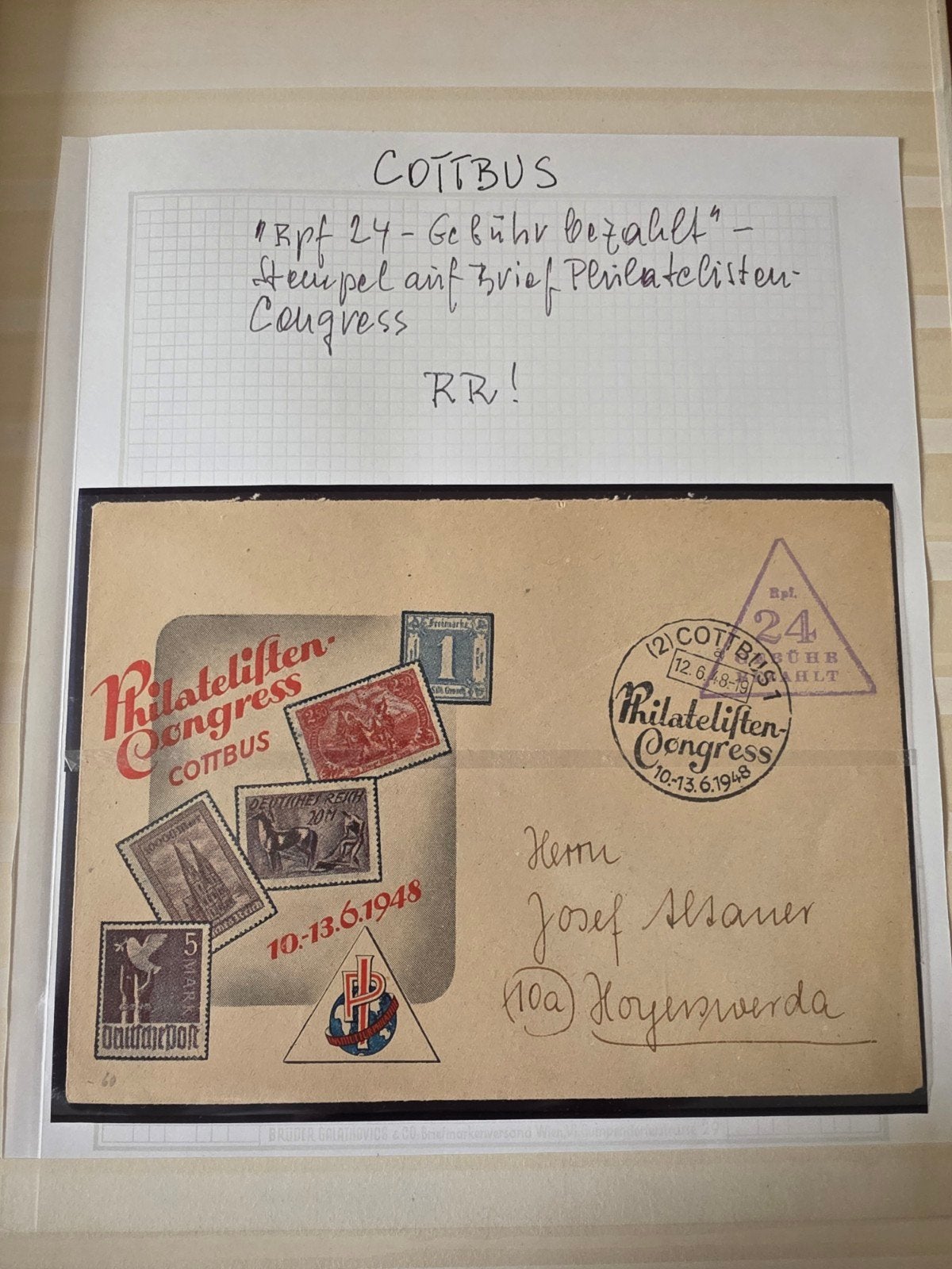 Topverzameling Cottbus postzegels duitse rijk, Postzegels en Munten, Postzegels | Volle albums en Verzamelingen, Ophalen of Verzenden