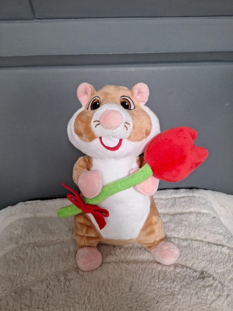 AH hamster met tulp, Albert Heijn, Overige typen, Ophalen of Verzenden, Zo goed als nieuw