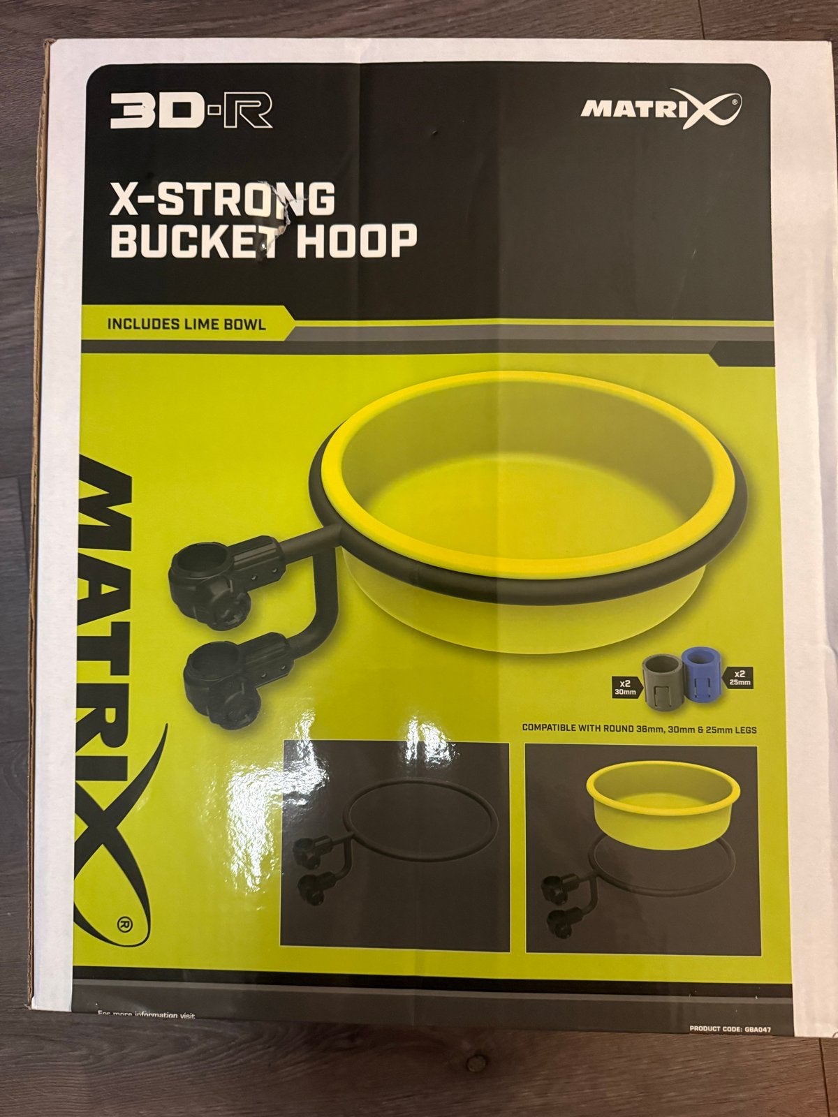 Matrix 3D-R X-Strong Bucket Hoop met Lime Bowl NIEUW, Ophalen, Nieuw, Overige typen