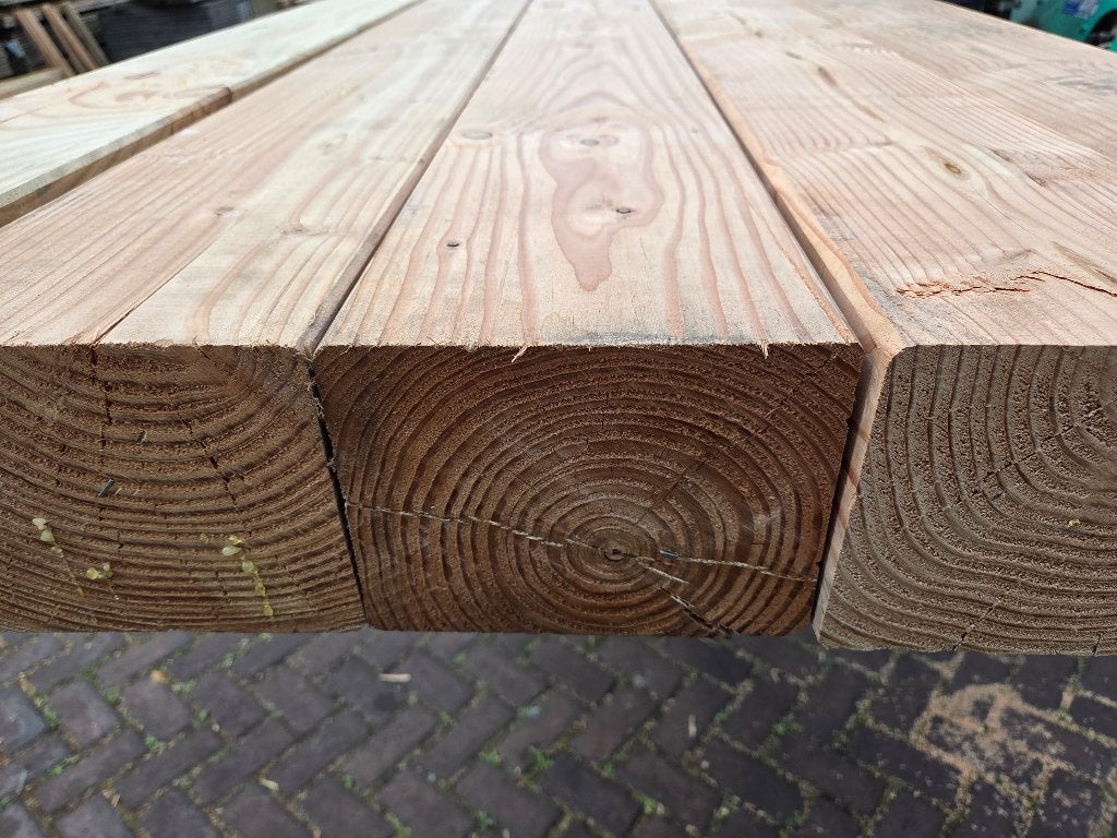 Douglas balken / palen geschaafd 14.5x19.0 cm- nr: TB54, Ophalen, 250 cm of meer, Balken