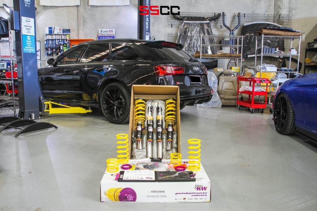KW Variant 4 V4 schroefset - Audi RS6 C7 2011-2019