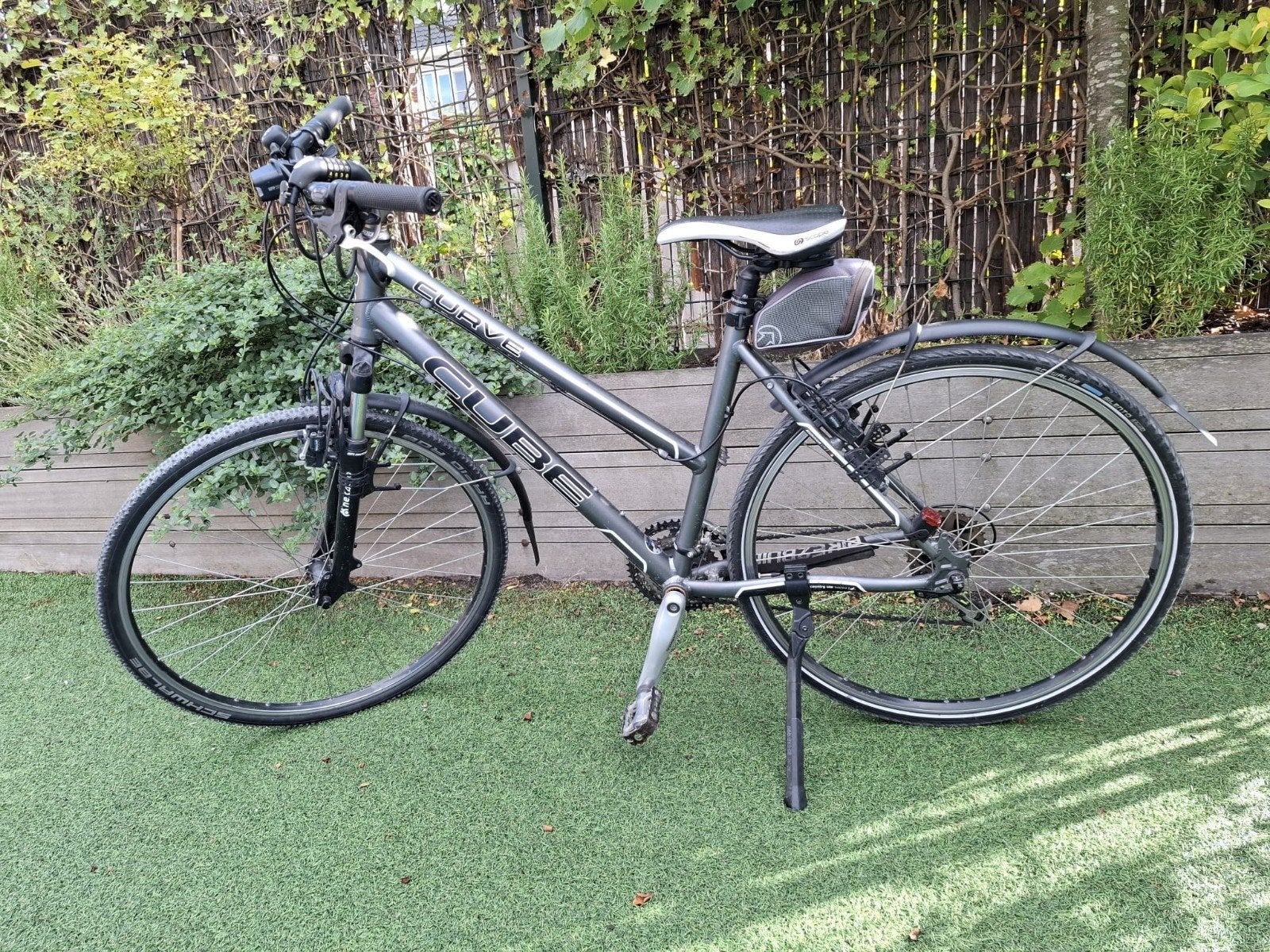 Cube Curve fiets met Shimano Deore en Magura remmen, 28 inch, Gebruikt, Velgrem, Ophalen