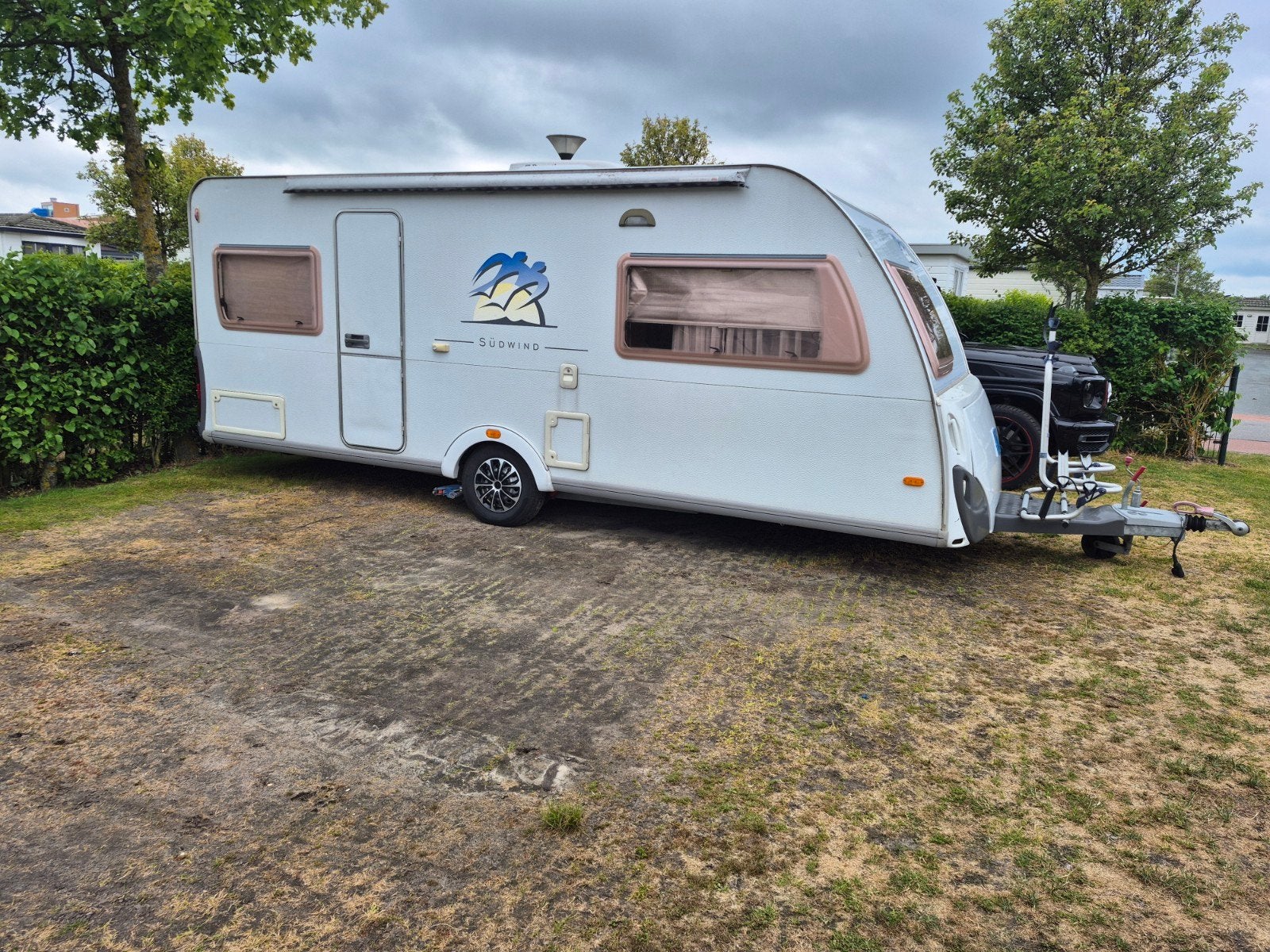 Knaus Sudwind 550 Caravan - Ruim en Comfortabel, Caravans en Kamperen, Caravans, Rondzit, Particulier, 5 tot 6 meter, Knaus