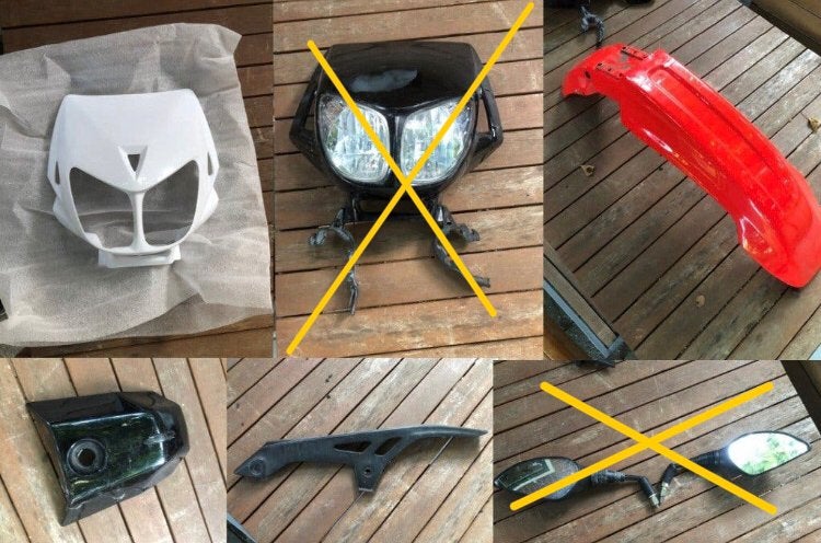 Diverse onderdelen Derbi Senda Xtreme, Ophalen of Verzenden, Zo goed als nieuw