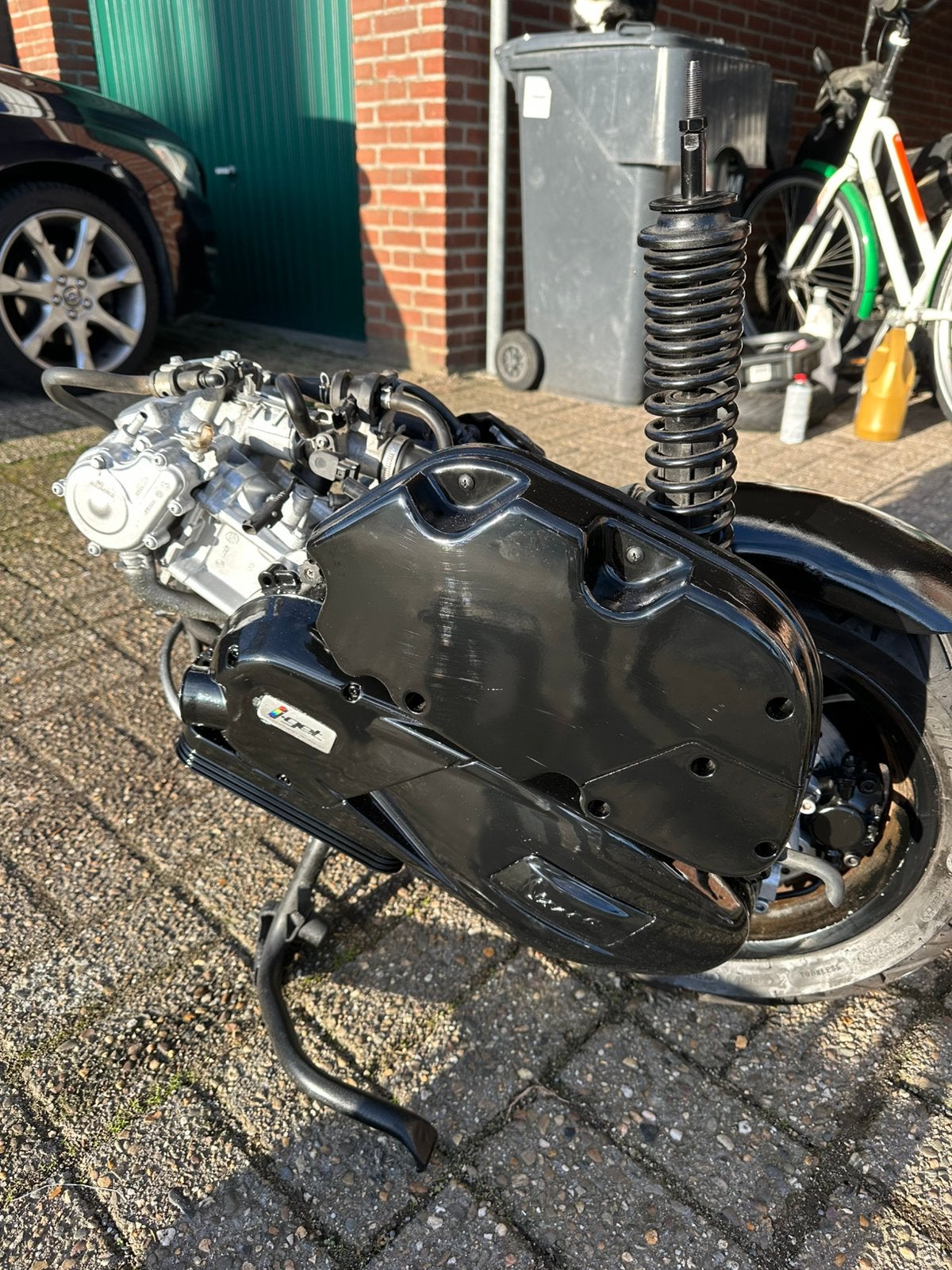 Vespa gts iget 125 blok, Ophalen, Zo goed als nieuw, Blok, Vespa