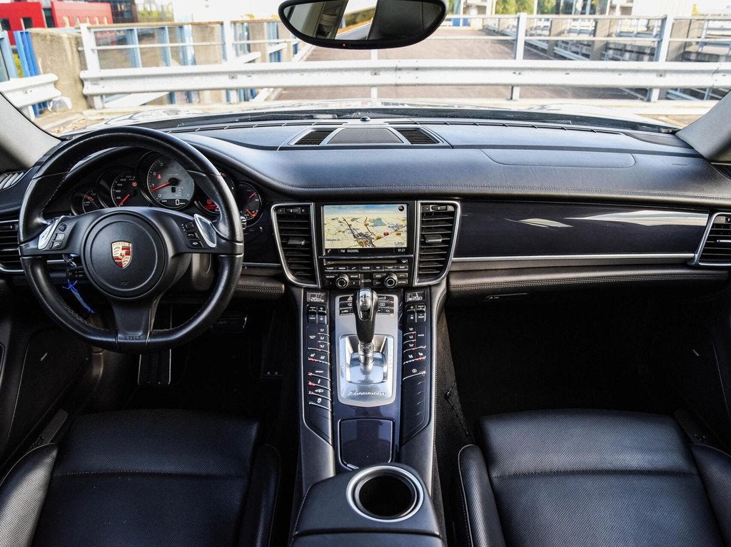 Porsche Panamera 3.0 S 421 PK Facelift Schuifdak Luchtvering, Auto's, Porsche, Automaat, Euro 5, Achterwielaandrijving, Zwart