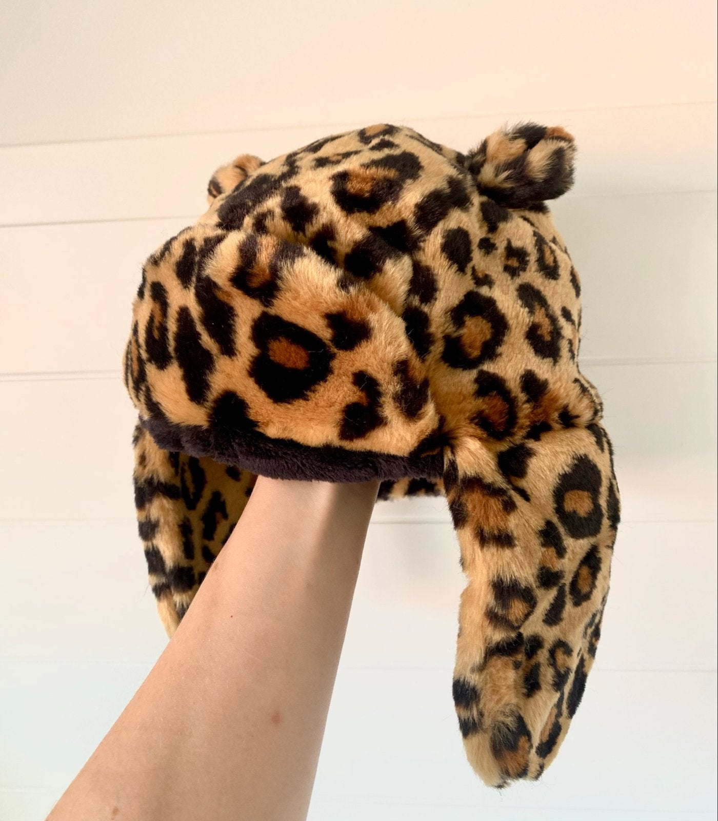 UGG Muts met Luipaardprint voor Kinderen (4-6 jaar) uggs, Jongen of Meisje, Ophalen of Verzenden, Zo goed als nieuw, 104 of kleiner