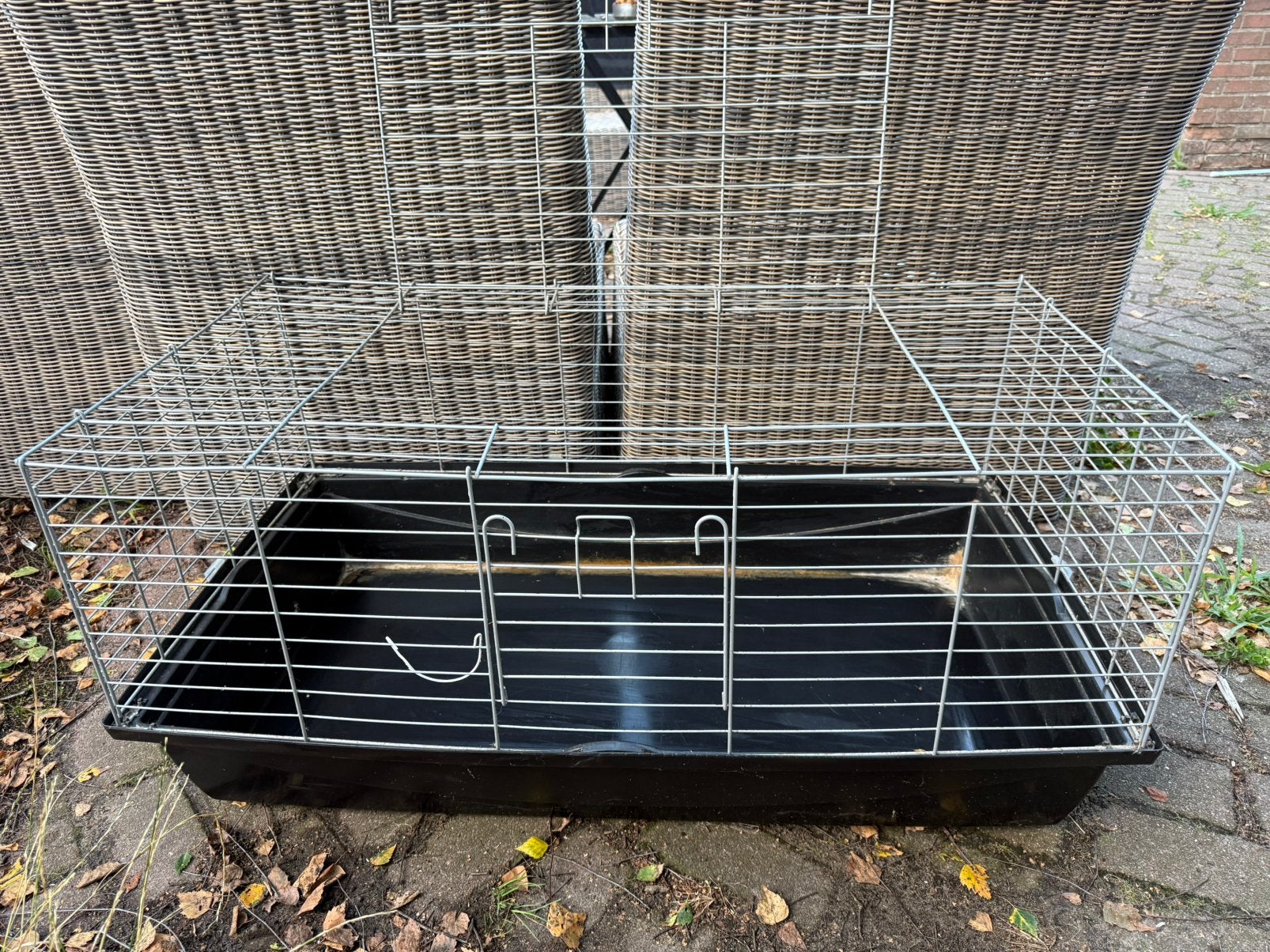 Konijnen/cavia kooi, Dieren en Toebehoren, Knaagdieren en Konijnen | Hokken en Kooien, Kooi, Gebruikt, Minder dan 75 cm, Konijn