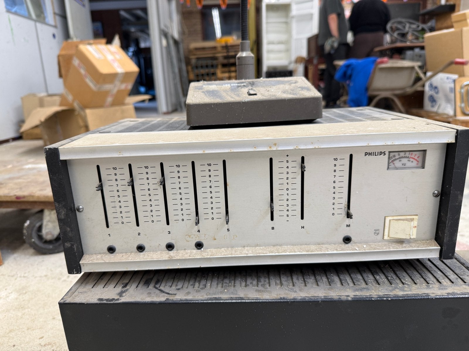Philips LBB1142 Intercom setje - Vintage Audio, Ophalen, Gebruikt, Audio