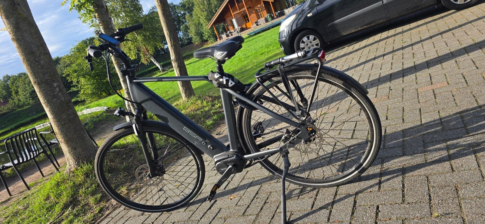 BSP E-bike met riemaandrijving en schijfremmen, Overige merken, Gebruikt, Ophalen of Verzenden, 51 tot 55 cm