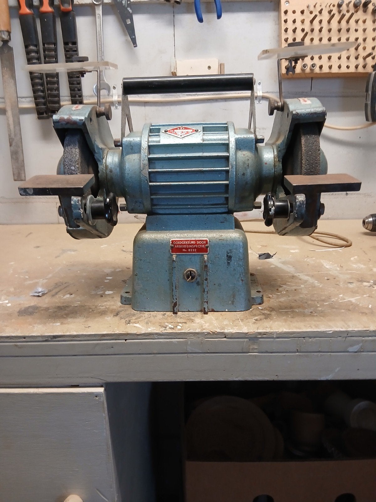 Slijpmachine, Ophalen, Minder dan 700 watt, Werkbankslijpmachine