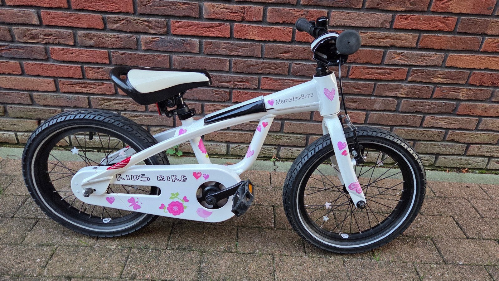 Zeer nette Mercedes-Benz 16 inch meisjesfiets, Fietsen en Brommers, Ophalen, Terugtraprem, Loekie batavus alpina, Minder dan 16 inch