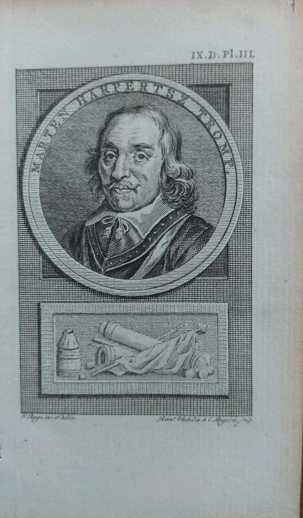 7 / Marten Harpentzoon Tromp, Antiek en Kunst, Ophalen of Verzenden