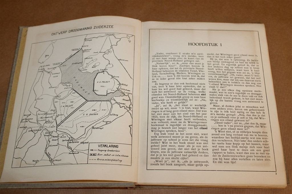 Zuiderzeewerken in Woord en Beeld — Plaatjesalbum [1932], Boeken, Prentenboeken en Plaatjesalbums, Ophalen of Verzenden, Gelezen