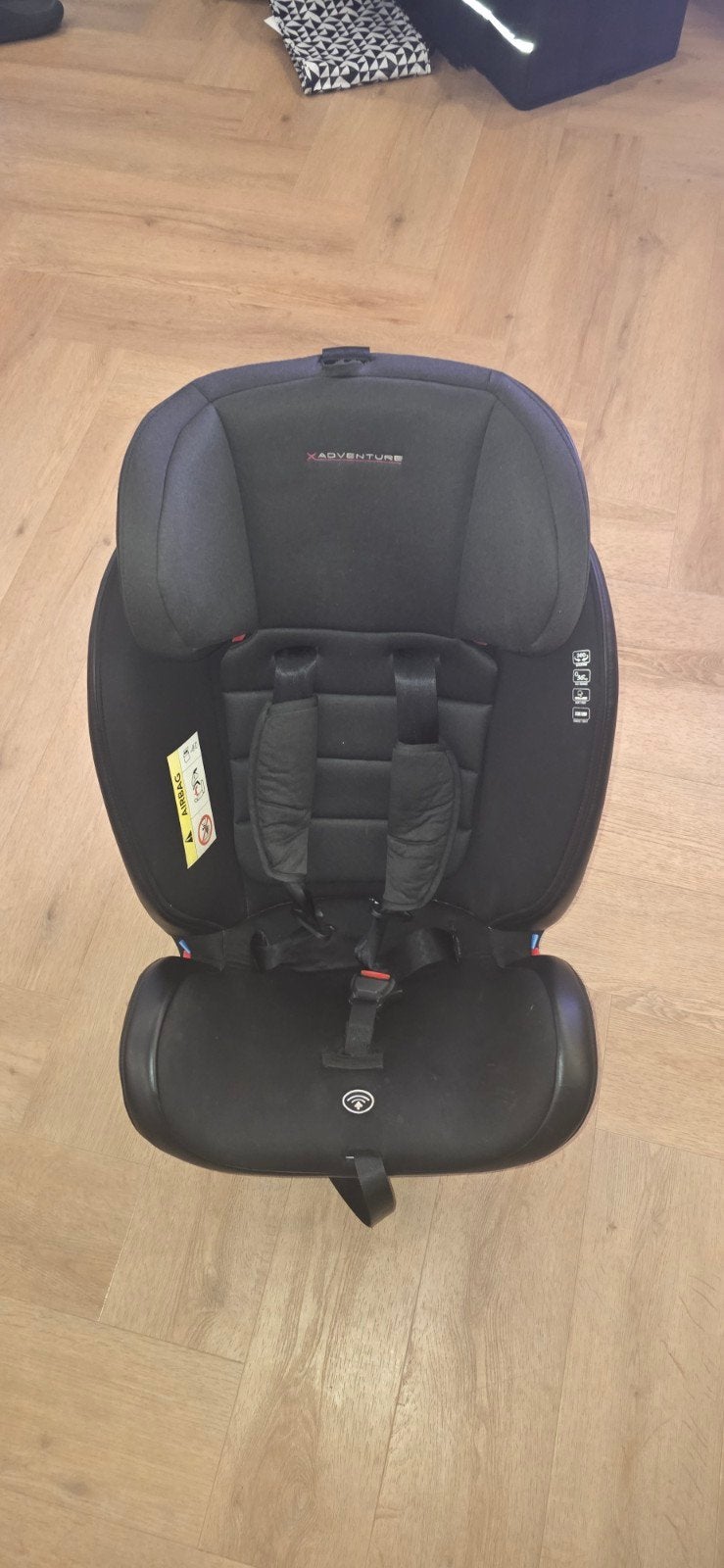 XAdventure autostoel - Zwart, 0-18 kg, Kinderen en Baby's, Autostoeltjes, Ophalen, Overige merken, Isofix