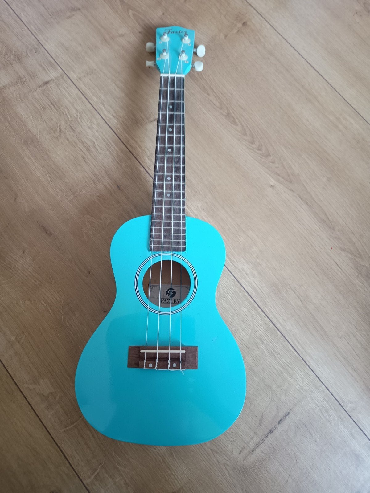 Blauwe ukelele, zo goed als nieuw, Ophalen of Verzenden, Zo goed als nieuw, Ukelele