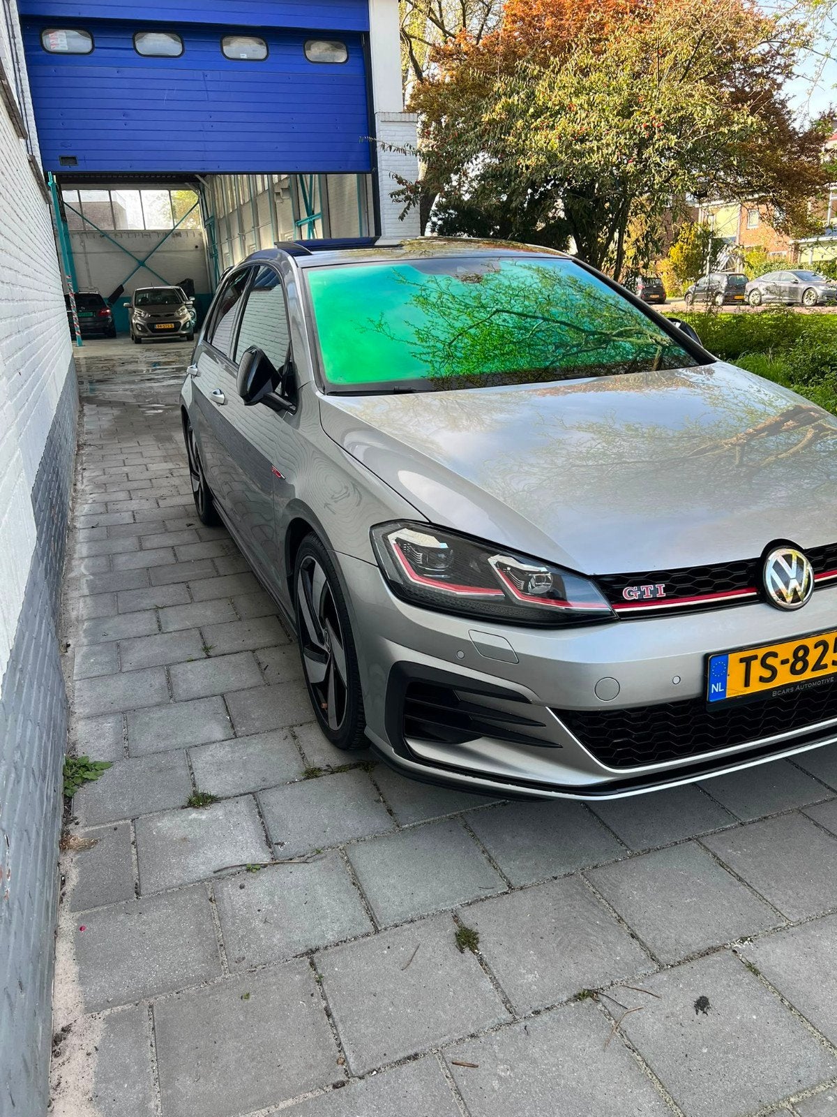 Volkswagen Golf 2.0 TSI 245pk 7-DSG 5D 2017 Grijs, Auto's, Stof, Euro 6, 4 cilinders, 1984 cc