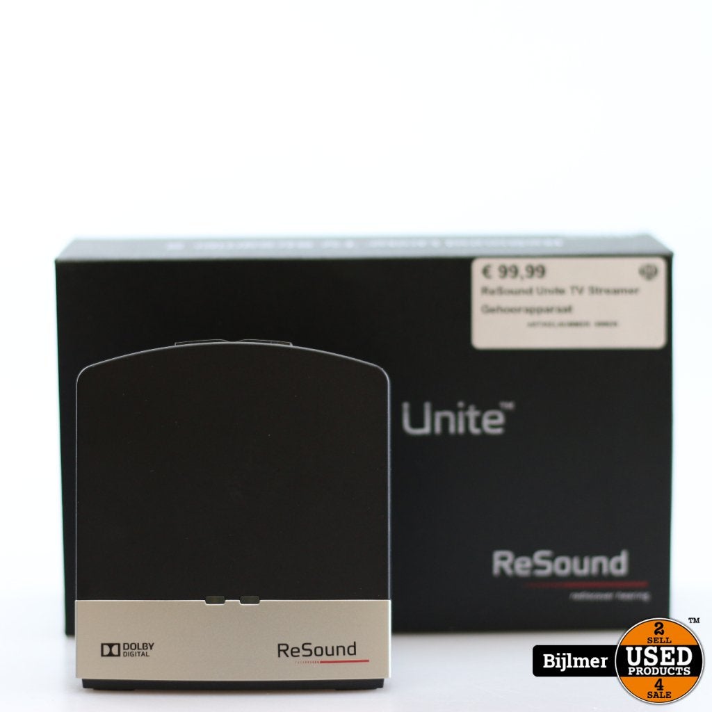 ReSound Unite TV Streamer Gehoorapparaat, Soundcore, Gebruikt, Support@soundcore.com, [Anker Innovations]
1323 Chisholm Trail, Suite 205
Round Rock, TX 78681
USA