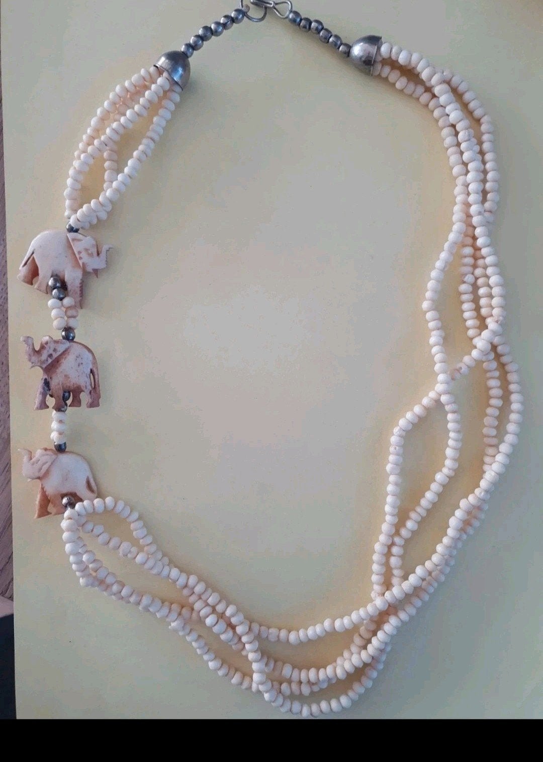 Vintahe ketting, Sieraden, Tassen en Uiterlijk, Kettingen, Ophalen of Verzenden, Zo goed als nieuw, Overige materialen