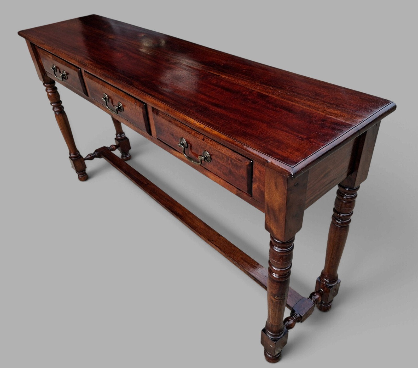 Klassieke engelse sidetable, haltafel, wandconsole, lichte,, Ophalen of Verzenden