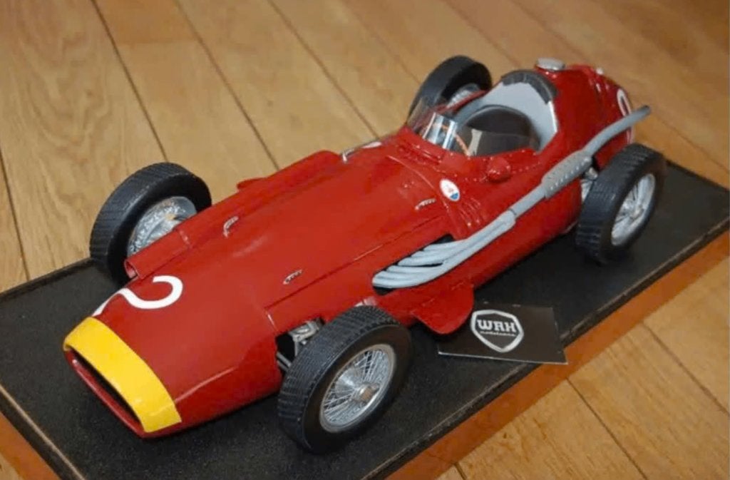 SALE !! 1:8 MASERATI 250F #2 F1 by Javan Smith HANDBOUW WRH, Ophalen, Zo goed als nieuw, 1:5 t/m 1:8, Auto