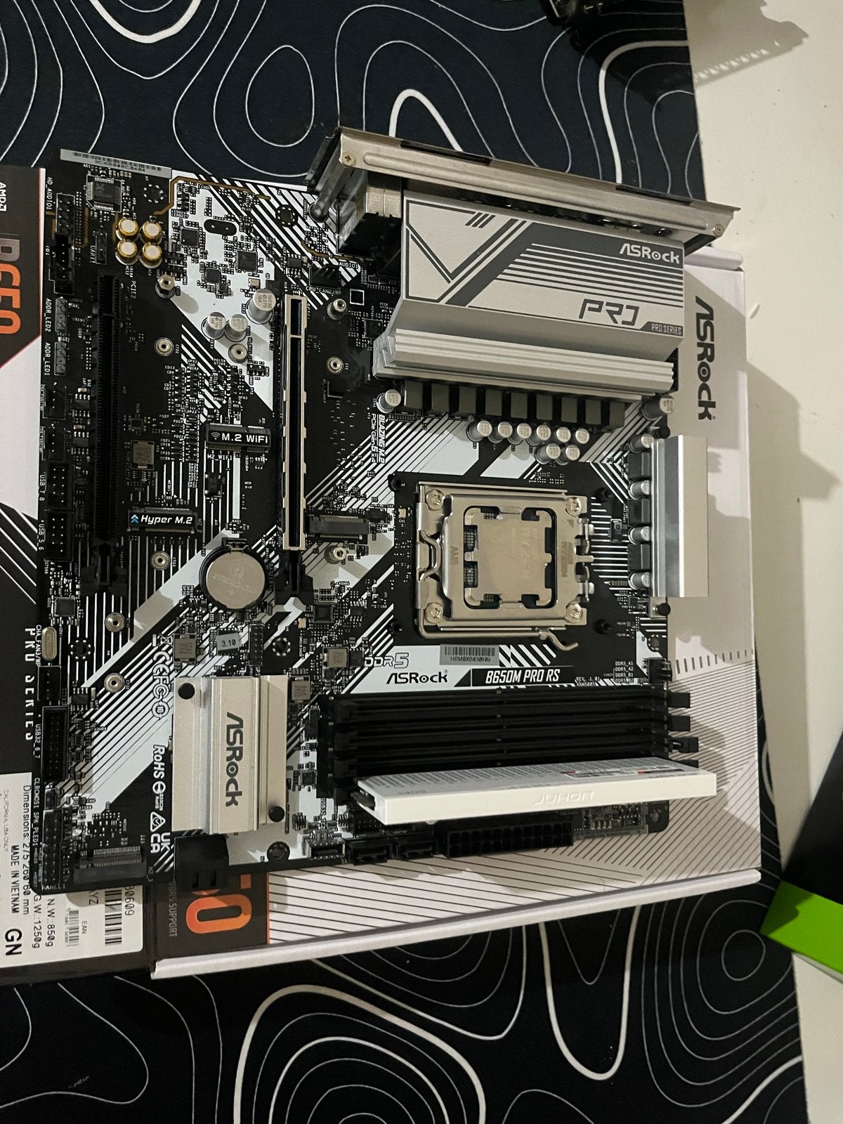 Te koop: Ryzen 9 7900X + ASRock B650 Pro RS, Computers en Software, Ophalen of Verzenden, Zo goed als nieuw, AMD, DDR5