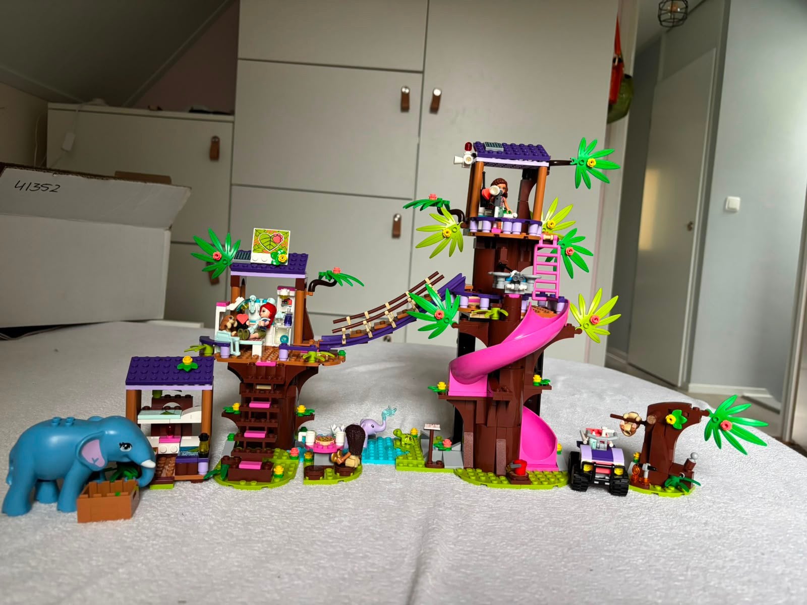 Lego Friends jungle rescue set 41424, Gebruikt, Lego, Friends, Ophalen of Verzenden