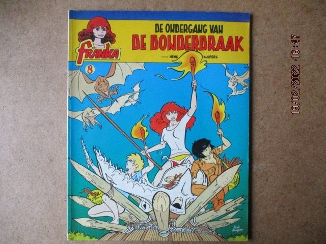 adv5708 franka 8, Eén stripboek, Ophalen, Gelezen