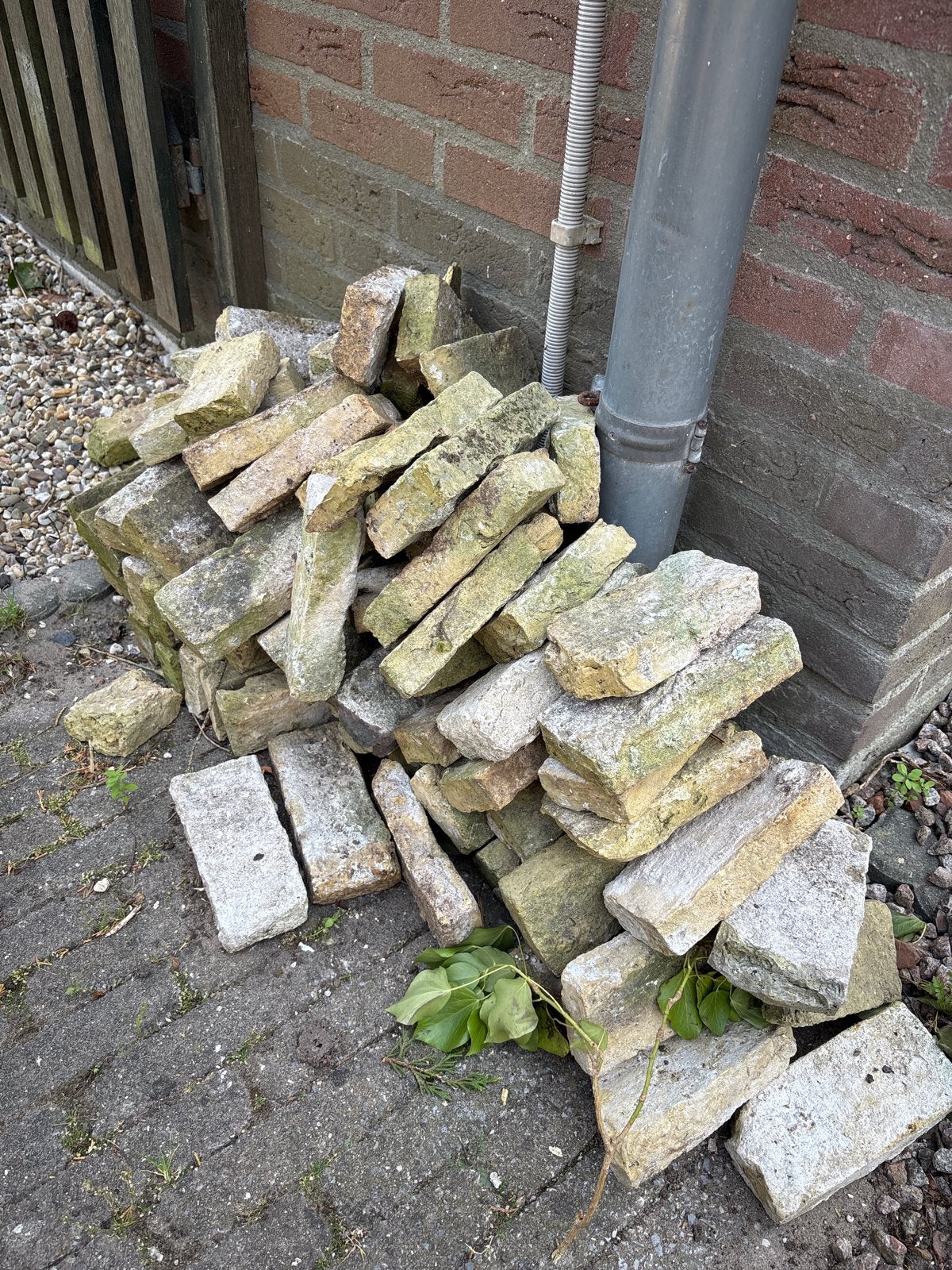 Oude boeren geeltjes, Doe-het-zelf en Verbouw, Metselstenen, Ophalen, Gebruikt, Overige typen