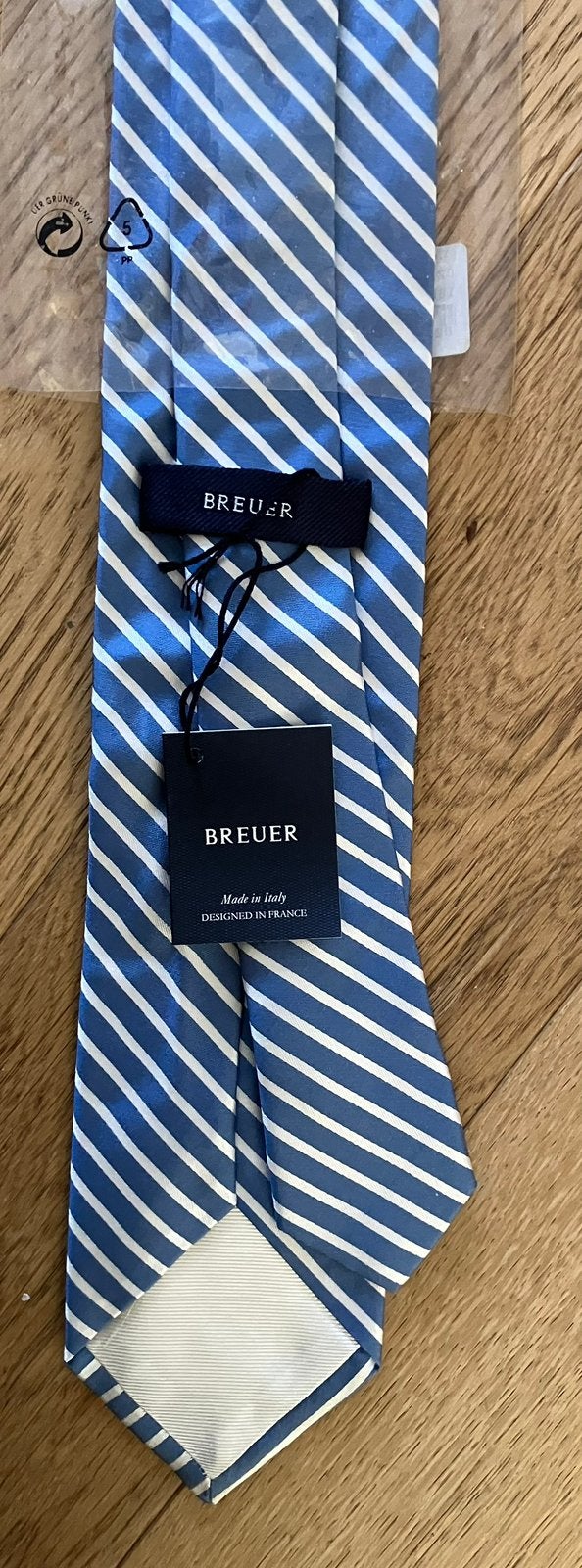 Stropdas Breuer zijde kwaliteitsmerk design brand silk tie, Kleding | Heren, Ophalen of Verzenden, Nieuw