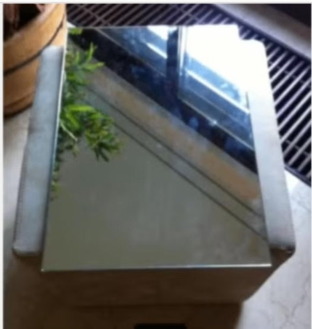 Spiegel lengte 60cm Breedte 40 cm, Huis en Inrichting, Woonaccessoires | Spiegels, Minder dan 50 cm, Ophalen of Verzenden, Zo goed als nieuw