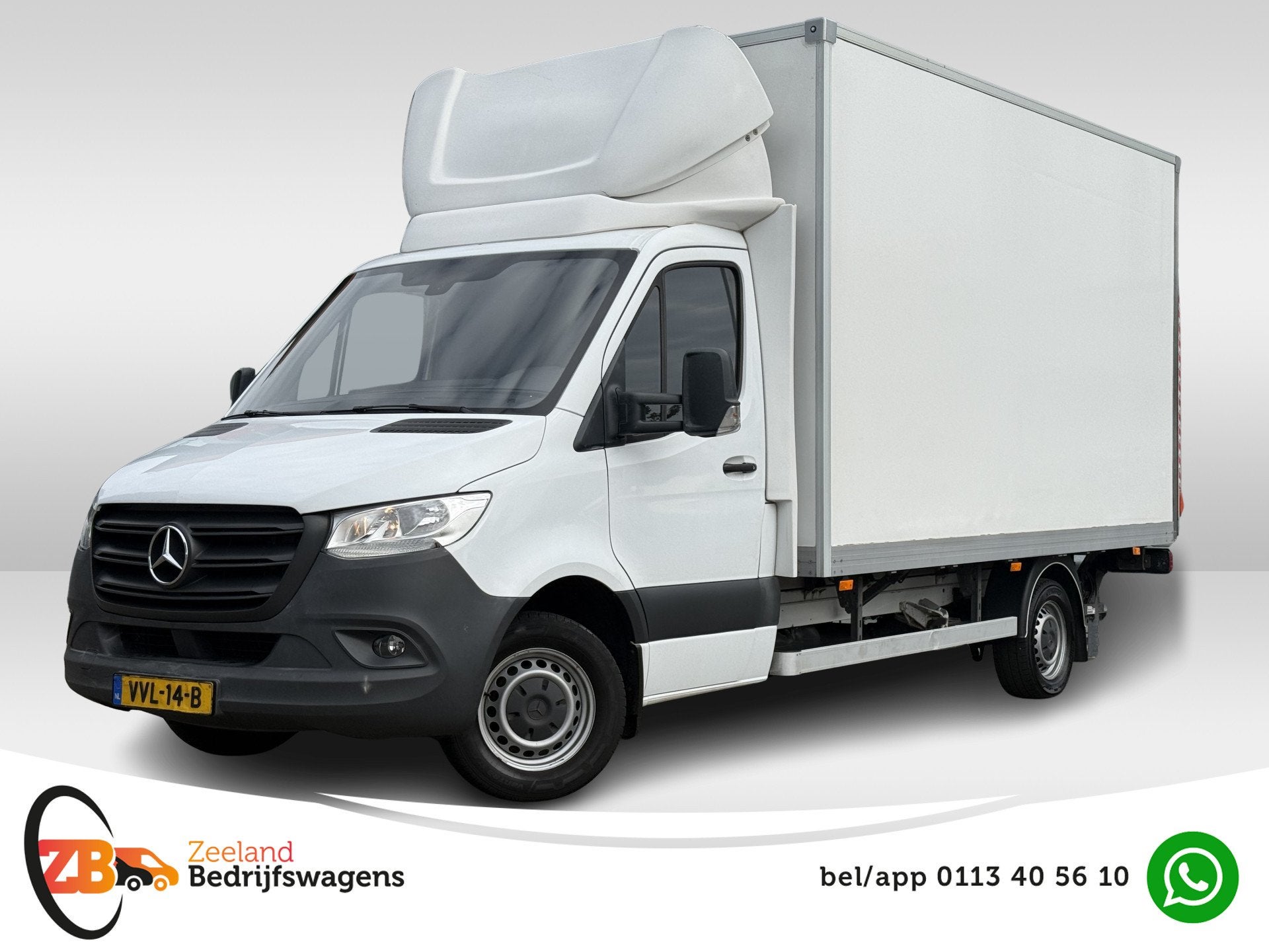 Mercedes-Benz Sprinter 319 1.9 CDI Bakwagen met laadklep | Z, Auto's, Automaat, Gebruikt, Start-stop-systeem, Wit