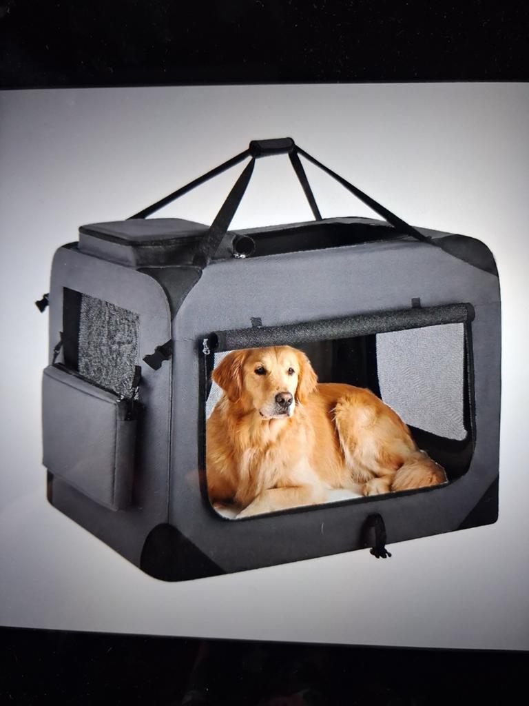 Opvouwbare honden bench, Ophalen