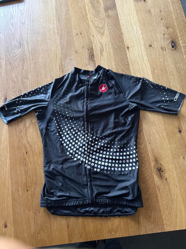 Castelli Aero Pro Dames Fietsshirt Maat S, Fietsen en Brommers, Fietsaccessoires | Fietskleding, S, Gebruikt, Ophalen of Verzenden