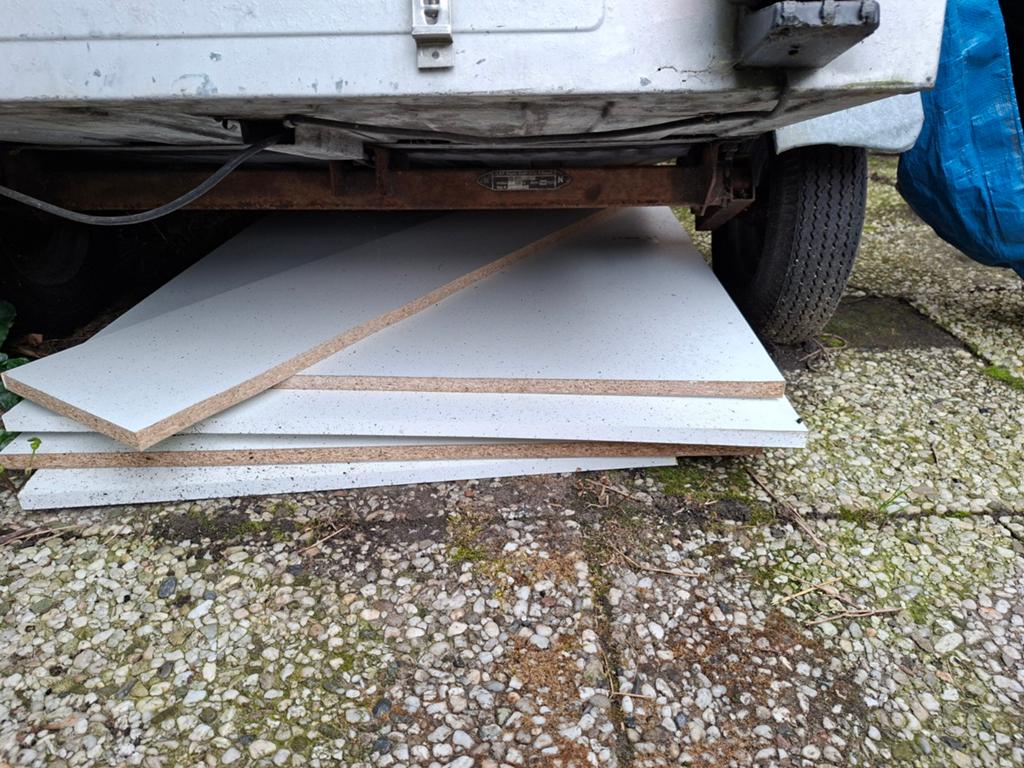 Meubelplaten Gratis, Doe-het-zelf en Verbouw, Platen en Panelen, Ophalen