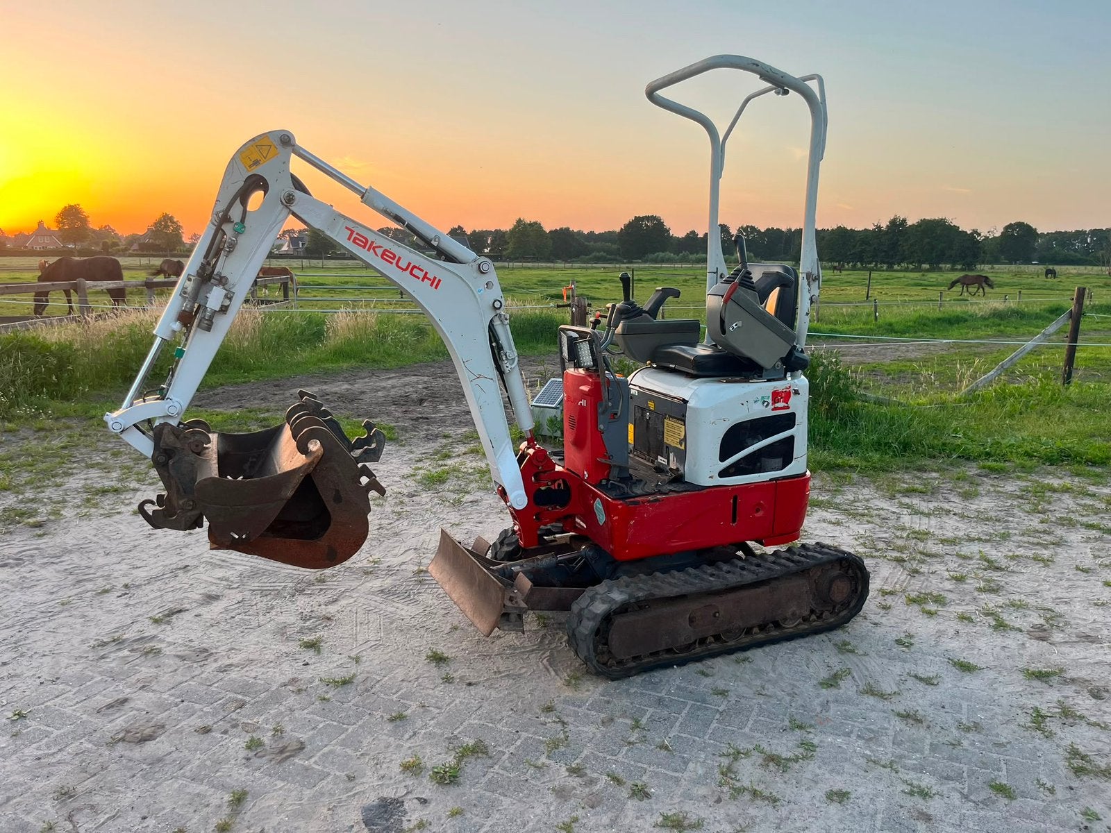 Takeuchi TB210 Minigraver graafmachine, Ophalen, Takeuchi, Takeuchi, Graafmachine