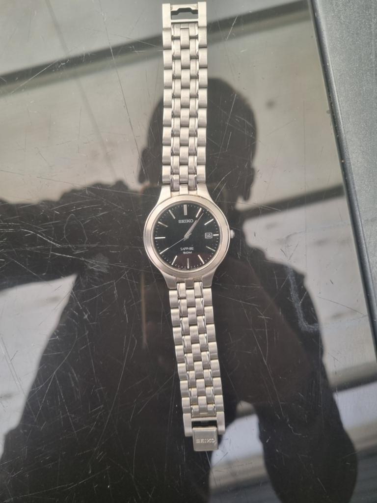 Seiko horloge, Ophalen of Verzenden, Zo goed als nieuw, Staal, Seiko
