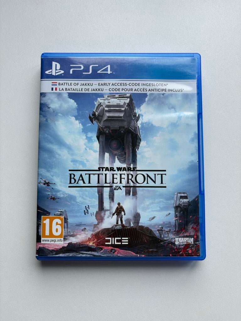 Star Wars Battlefront PS4 - Zo goed als nieuw, Spelcomputers en Games, Games | Sony PlayStation 4, Online, Shooter, Verzenden