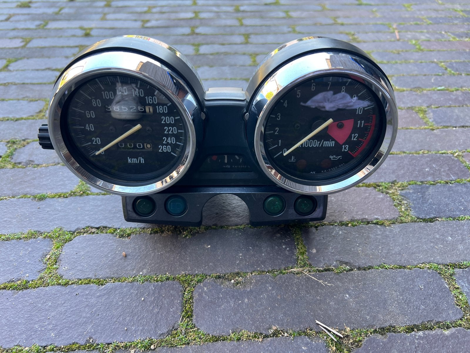 Kawasaki ZRX1100 Tellerklok - Snelheidsmeter Toerenteller, Ophalen of Verzenden, Gebruikt