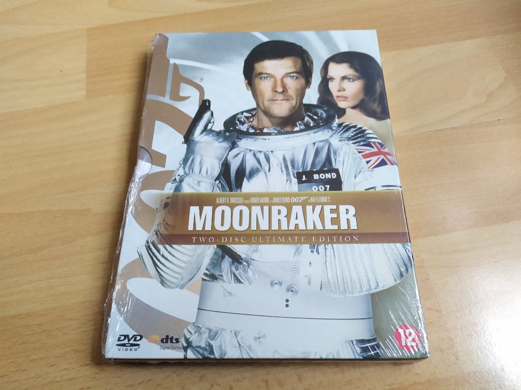 Moonraker, Cd's en Dvd's, Ophalen of Verzenden, 1960 tot 1980, Zo goed als nieuw