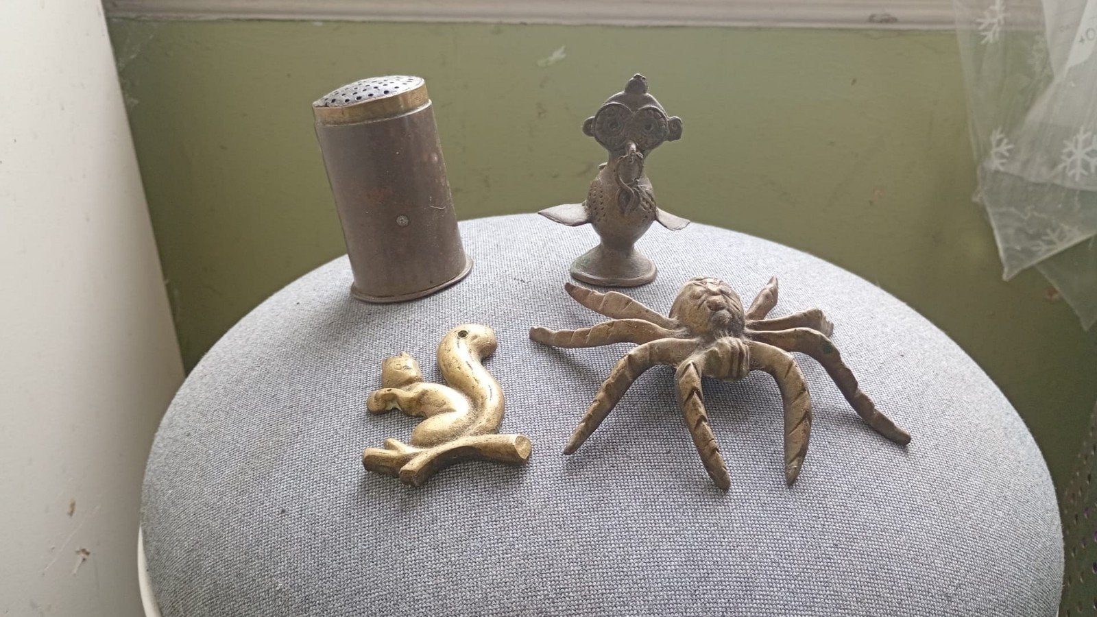decoration figurines vintage, Ophalen, Beeldje of Figuurtje