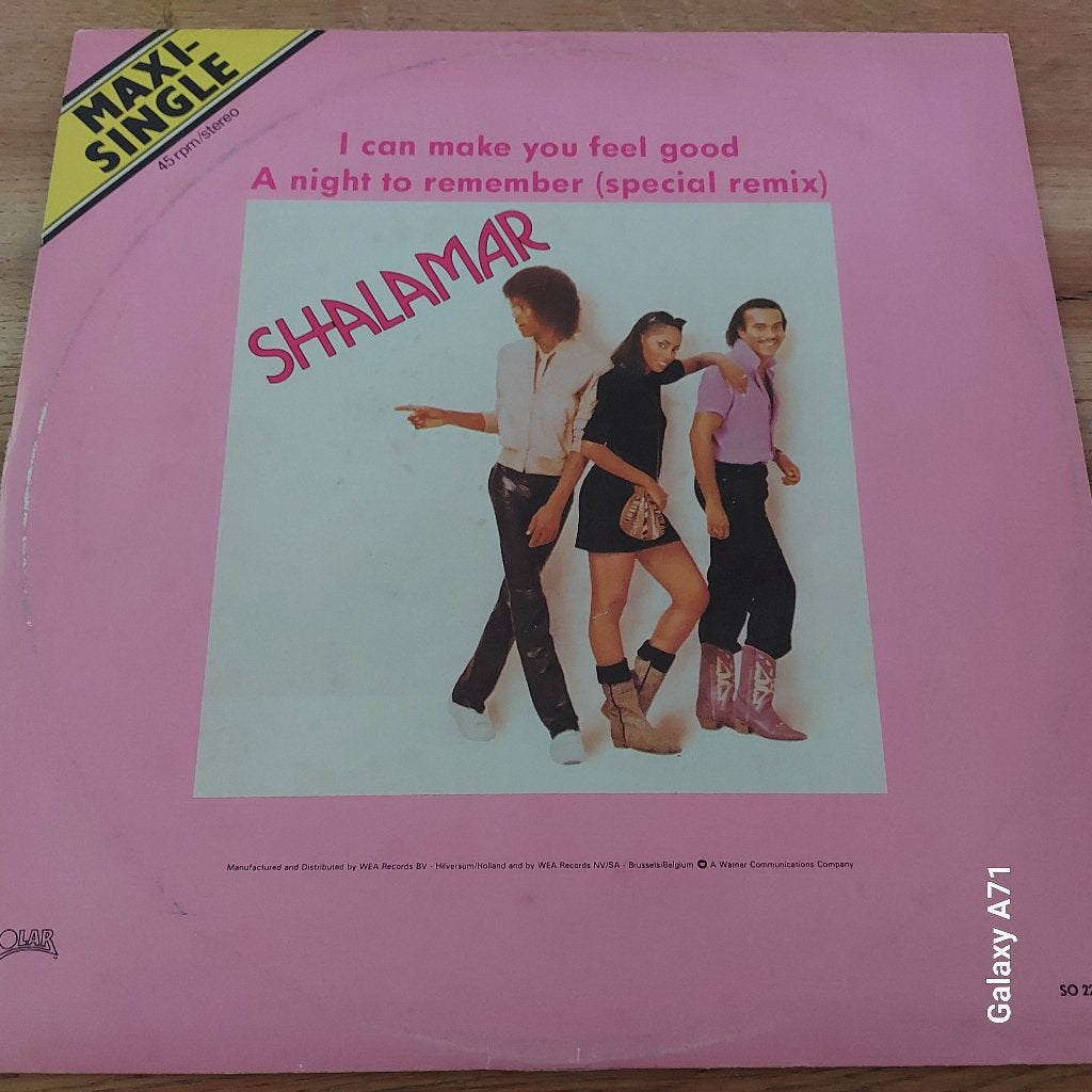 12 inch Maxisingel - Shalamar - I Can Make You Feel Good, Gebruikt, Maxi-single, 1980 - 1989, Dance