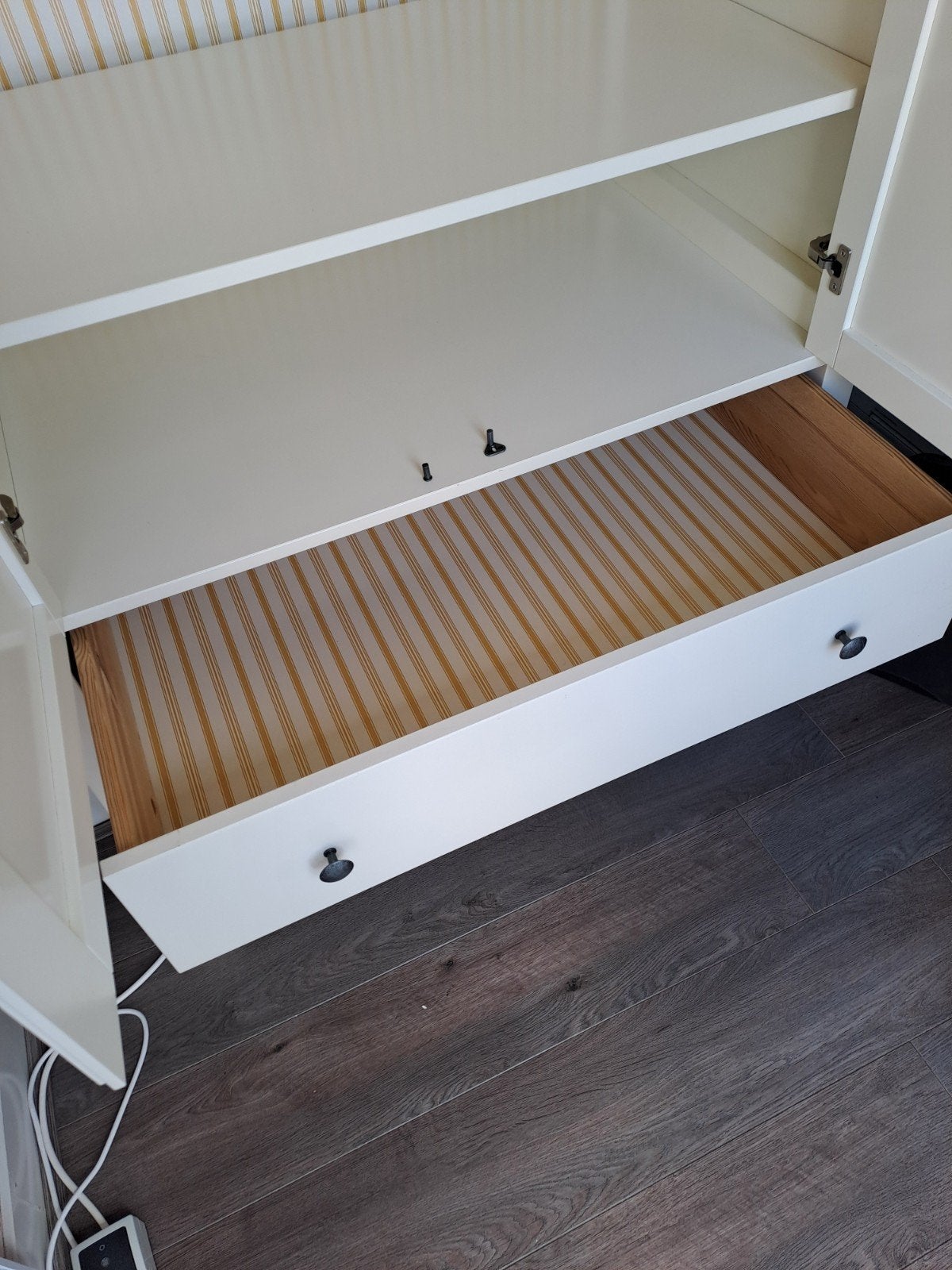 Ikea kledingkast met lades en hangruimte, Gebruikt, 200 cm of meer, 50 tot 100 cm, Modern