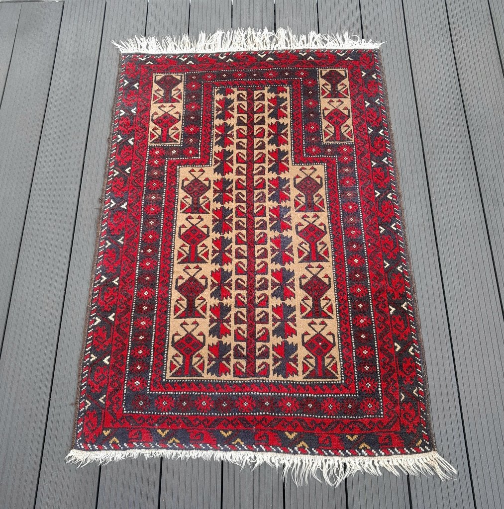 Vintage Perzisch kleed / oosters bidkleed - Balouch Beloutch, Ophalen of Verzenden