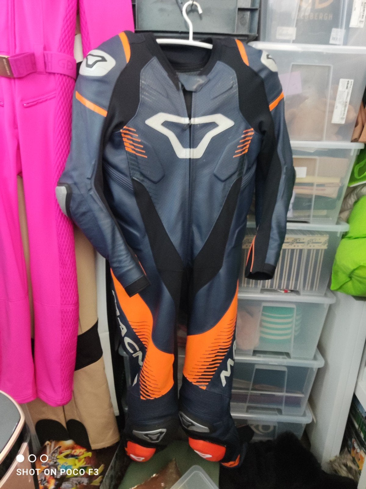 Macna Combipak 54 / - Motorpak voor heren, Motoren, Kleding | Motorkleding, Ophalen of Verzenden, Heren, Combipak, Tweedehands