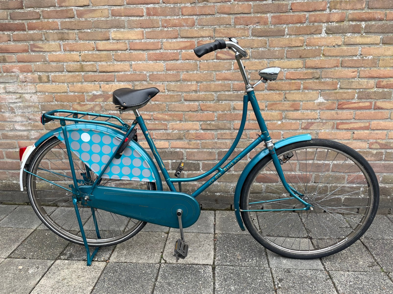Damesfiets batavus, Ophalen, Terugtraprem, Gebruikt, Versnellingen