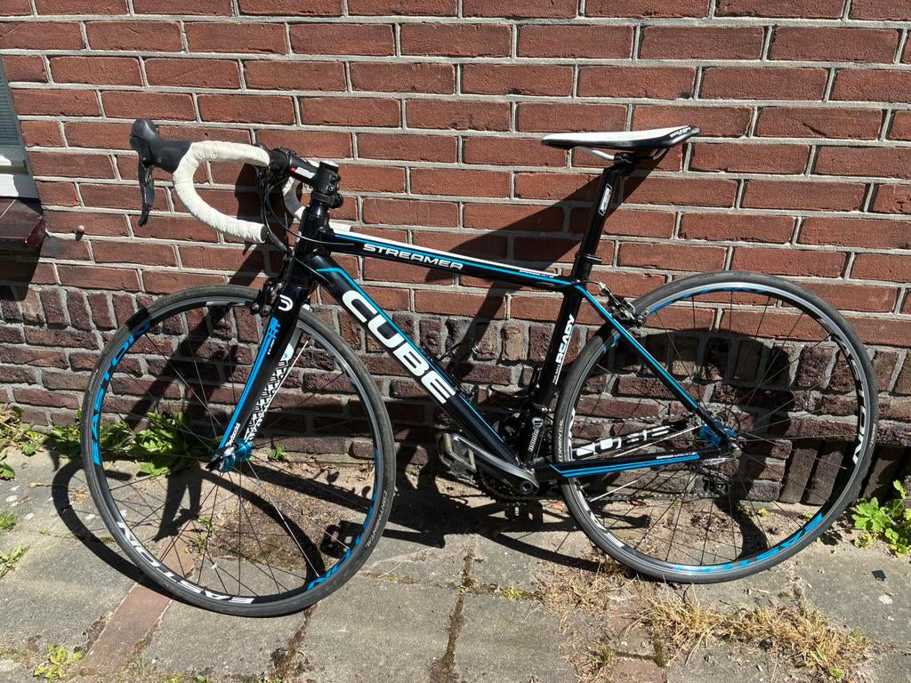 Cube Streamer (Ultegra), 28 inch, Gebruikt, Velgrem, Aluminium