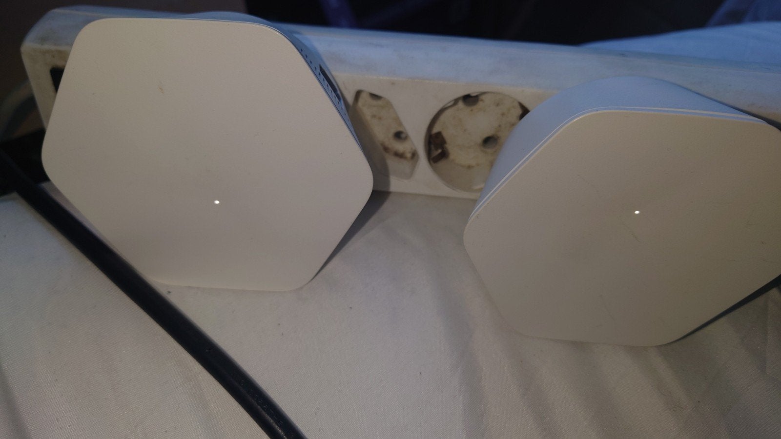 Set van 2 Ziggo Smart Wifi Pods (PP01-ZG), Computers en Software, Ophalen of Verzenden, Gebruikt, Ziggo
